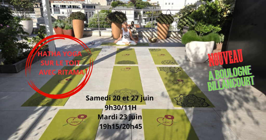 Yoga sur le toit avec Ritama