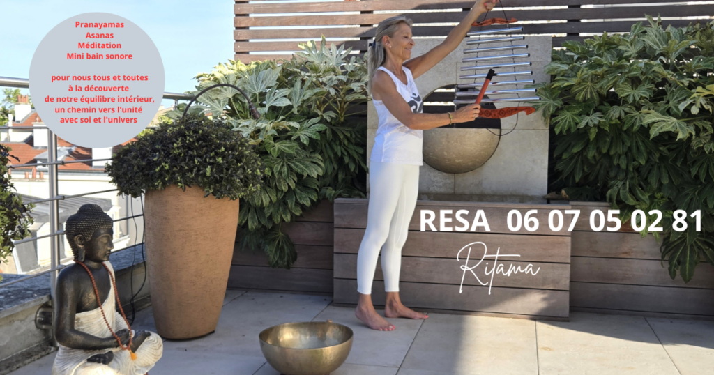 Yoga sur le toit avec Ritama