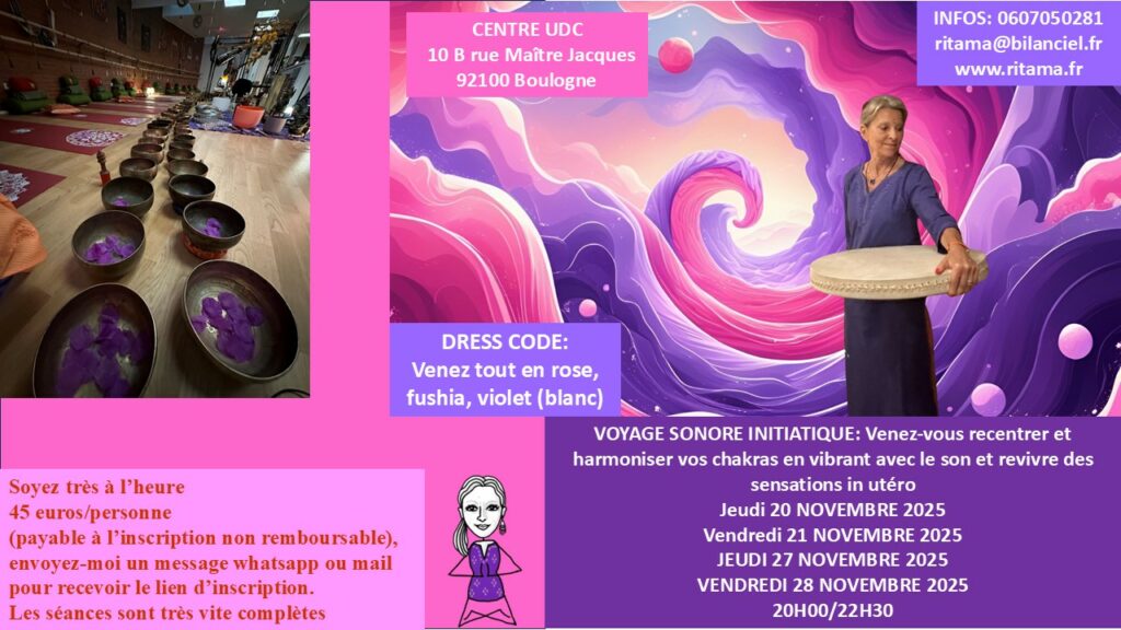 bains sonores novembre