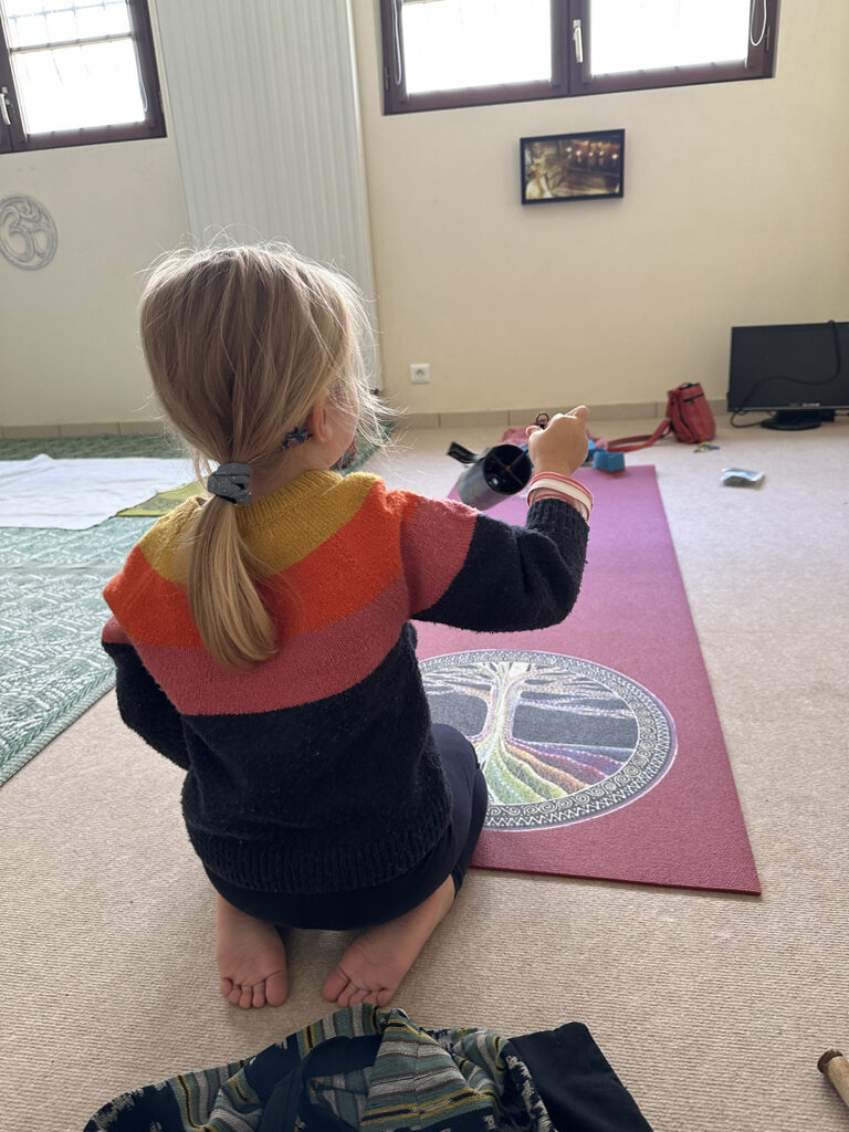 Yoga Pornic grands parents, petits enfants