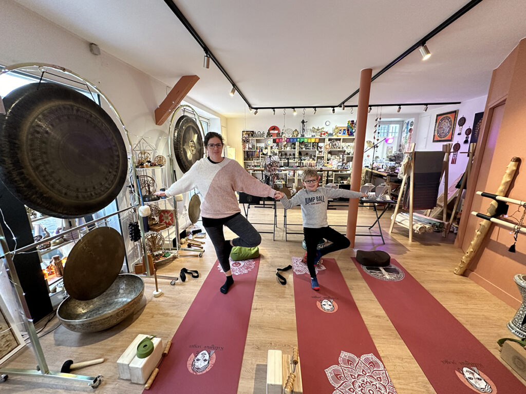 cours yoga parent enfant