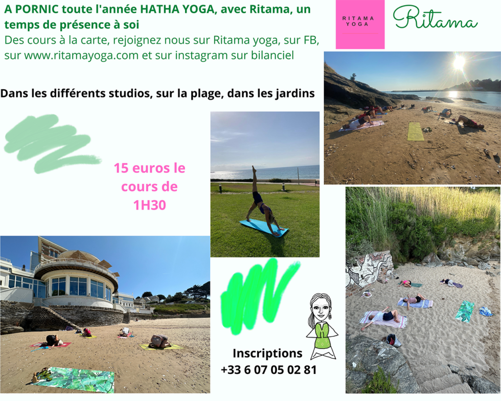 Yoga à Pornic avec Ritama