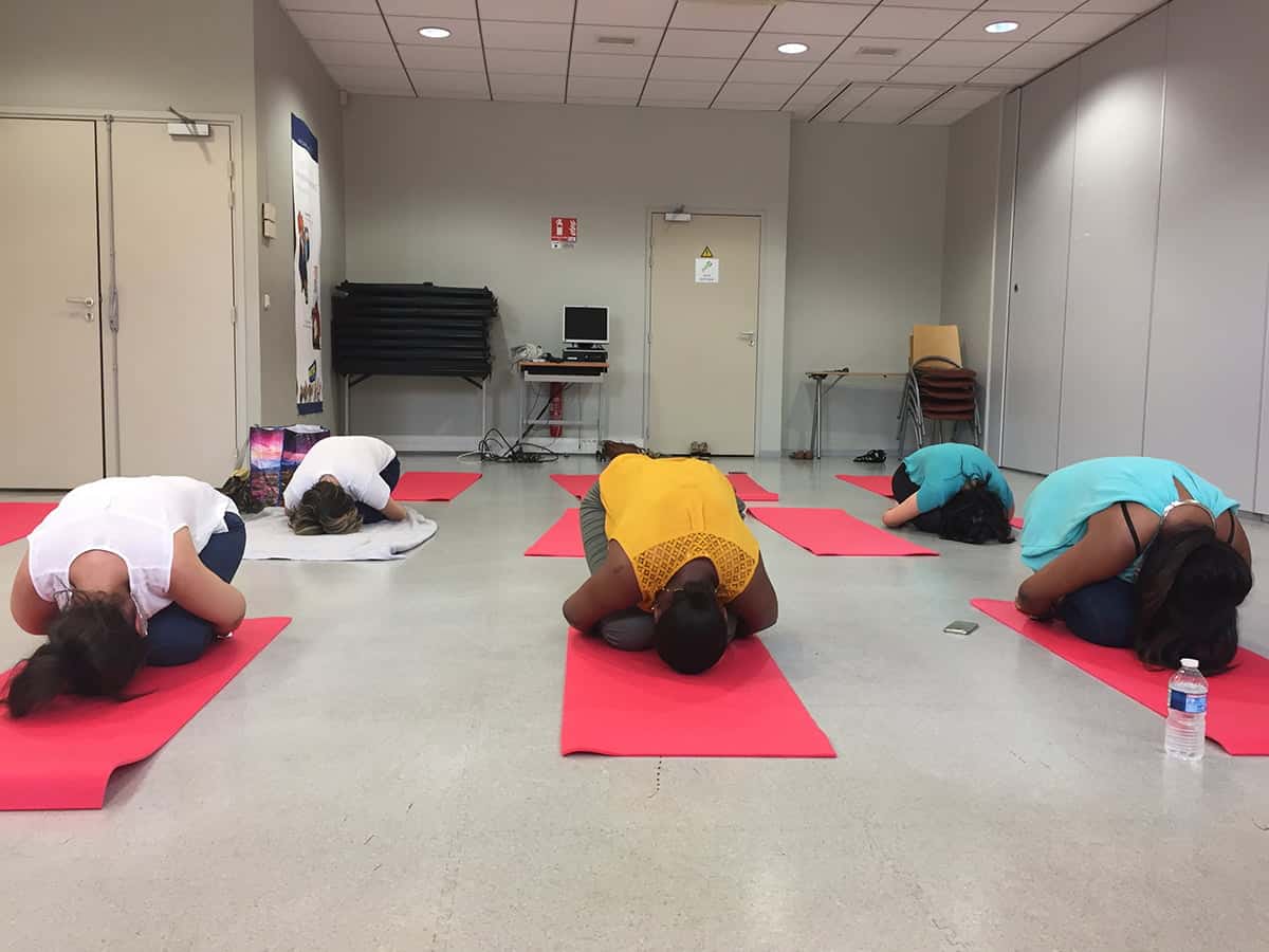 Yoga en entreprise avec Ritama