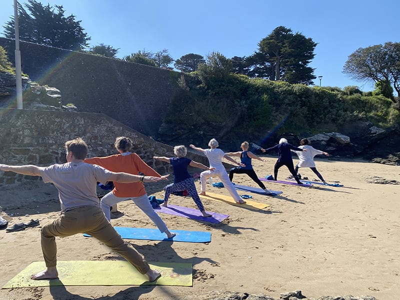 Yoga à Pornic avec Ritama