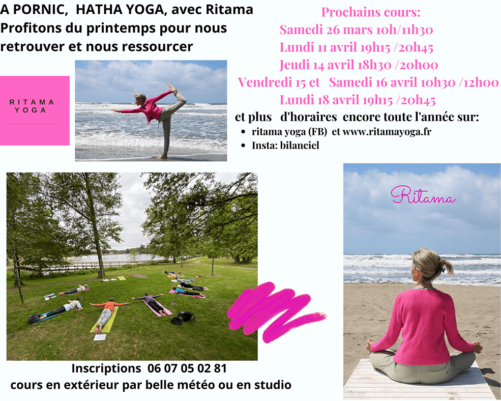 Yoga à Pornic avec Ritama