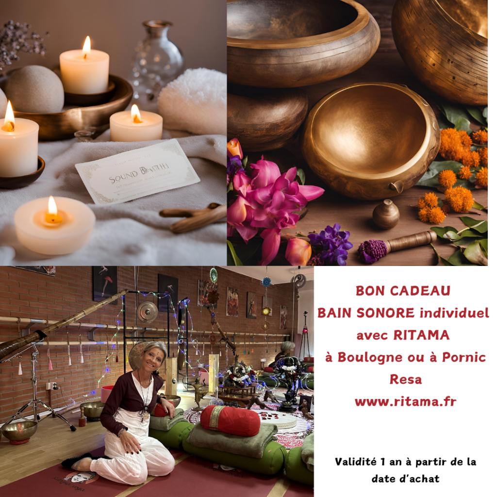 Bon cadeau bain sonore individuel
