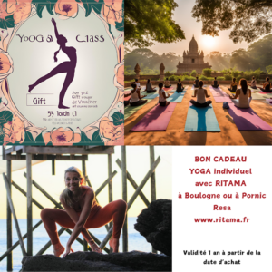 Bon cadeau cours de Yoga individuel
