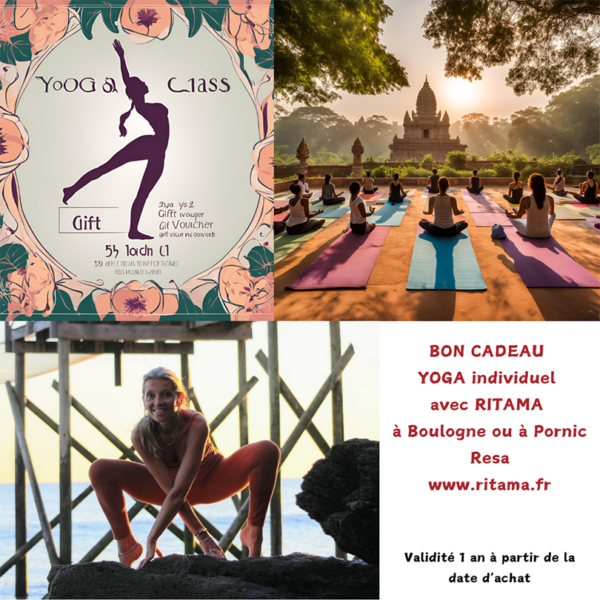 Bon cadeau cours de Yoga individuel
