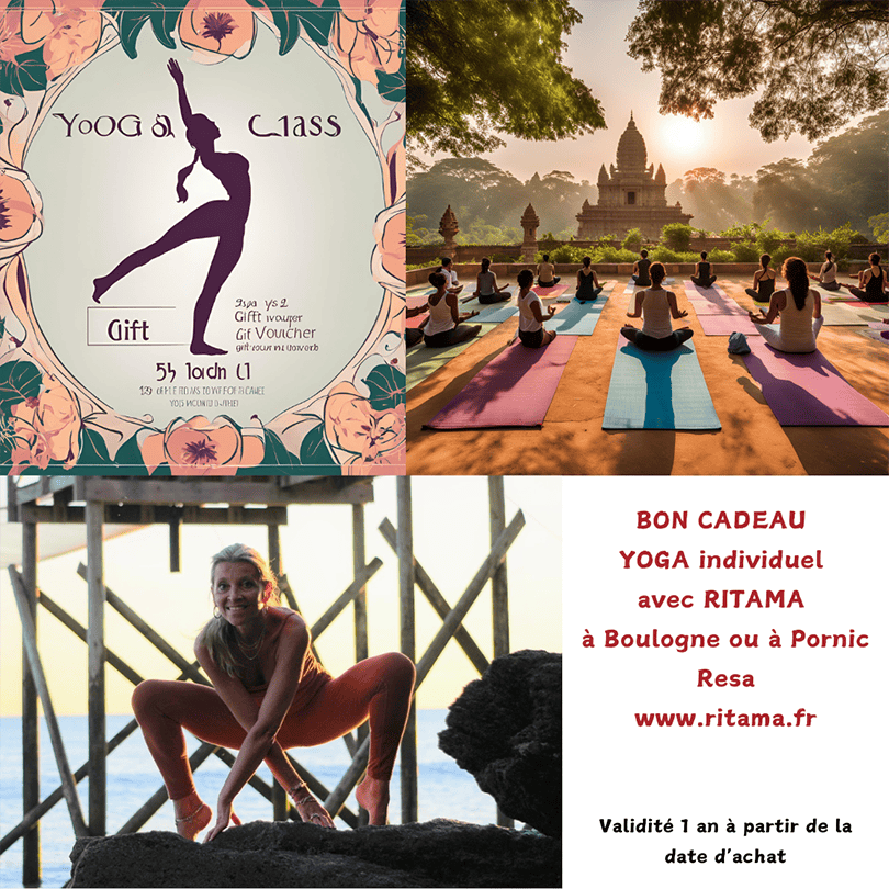 Bon cadeau cours de Yoga individuel